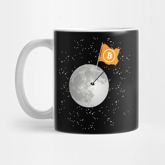 Bitcoin To The Moon | For Altcoin And Blockchain Fans by The Hammer